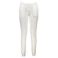 White Cotton Women's Sweatpant