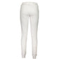 White Cotton Women's Sweatpant
