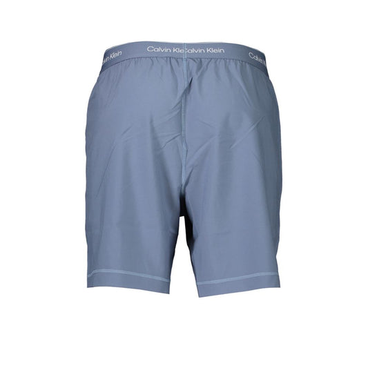 Blu Polyester Men's Track Pant