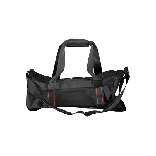 Black Polyester Handbag