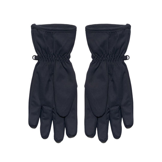 Blu Polyester Men Glove