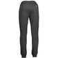 Black Cotton Mens Trousers