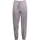 Grigio Cotton Men Sport Trouser