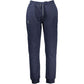 Blue Cotton Men's Sweatpant