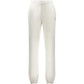 White Cotton Women's Sweatpant