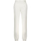 White Cotton Women's Sweatpant