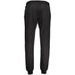 Black Cotton Men's Sweatpants