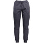 Blue Cotton Men's Trouser
