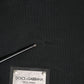 Black Logo Full Zip Hooded Men Sweatshirt Sweater