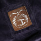 Purple Cotton Blend Velvet Zip-Up Hoodie Sweatshirt Sweater