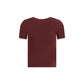 Bordeaux Cotton T-Shirt