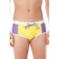 Giallo Poliammide Men Swim Brief