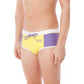 Giallo Poliammide Men Swim Brief