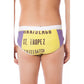 Giallo Poliammide Men Swim Brief