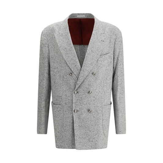 Gray Wool Blazer