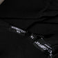 Black Viscose Turtle Neck Crop Pullover Top