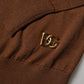 Brown Cashmere Turtle Neck Pullover Sweater