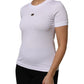 T-Shirt White Cotton Round Neck Short Sleeves I