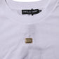 T-Shirt White Cotton Round Neck Short Sleeves I