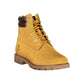 Beige Leather Men Boot