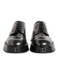 Multicolor Leather Lace-up Men Formal Derby Shoes