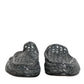 Blue Woven Slides MULES Men Sandals Shoes