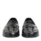 Black Rubber Slides Low Top Sneakers Shoes