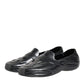 Black Rubber Slides Low Top Sneakers Shoes