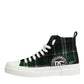 Multicolor DG Logo Men High Top Sneakers Shoes