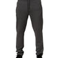 Gray Cotton Jogger Sweatpants Trouser Pants