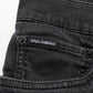 Dark Gray Cotton Stretch Denim Trouser Jeans