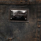 Black Cotton Skinny Tattered Men Denim Jeans