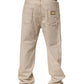 Beige Cotton Straight Denim Trouser Jeans