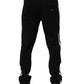 Black Cotton Jogger Sweatpants Trouser Pants