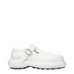 White Leather Slip-On Loafers