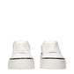 White Leather Platform Sneakers