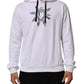 White Sacred Heart Hooded Sweatshirt Sweater