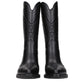 Black Cotton Boots