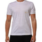 White Cotton Crew Neck Underwear Tee T-shirt