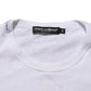 White Cotton Pocket Crew Neck Men Tee T-shirt