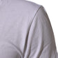 White Cotton Logo Print Crew Neck T-shirt