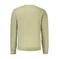 Green Cotton Men Sweater