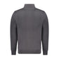 Black Cotton Men's Sweatshirt