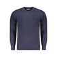 Blue Acrylic Men Sweater