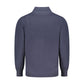 Blue Nylon Sweater