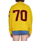 Yellow Cotton Sweatshirt