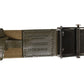 Military Green Nylon Logo Metal Buckle Belt