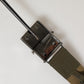 Military Green Nylon Logo Metal Buckle Belt