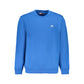 Blue Cotton Men Sweater