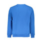 Blue Cotton Men Sweater